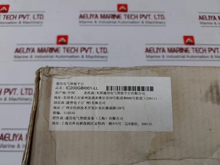 General Electric Ic200Gbi001-ll Network Interface Unit 44A739913-001R02