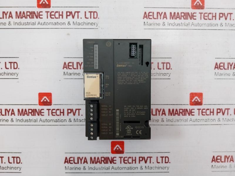 General Electric Ic200Gbi001-ll Network Interface Unit 44A739913-001R02
