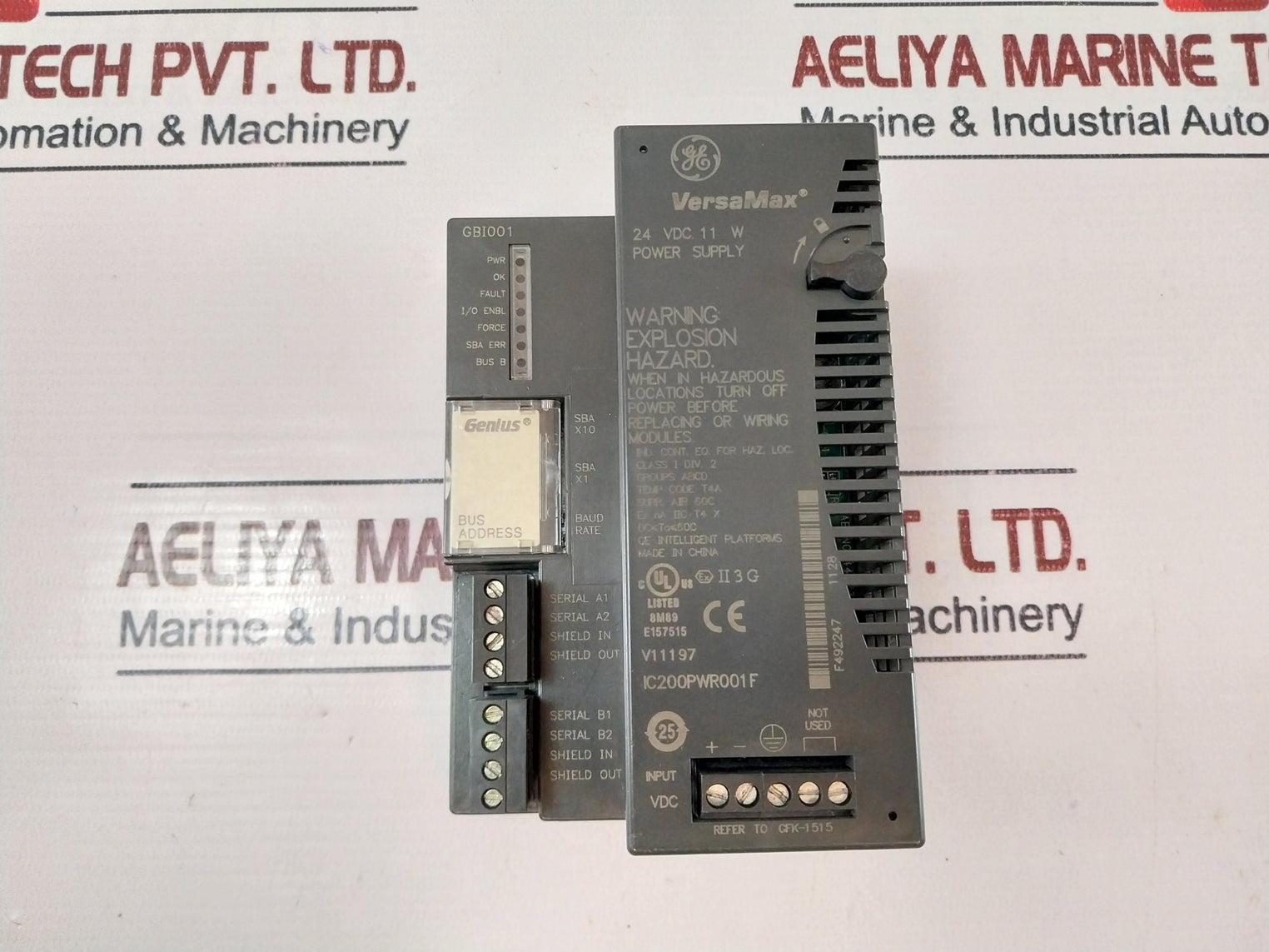 General Electric Ic200Pwr001F Versamax Power Supply Module 24Vdc 11W