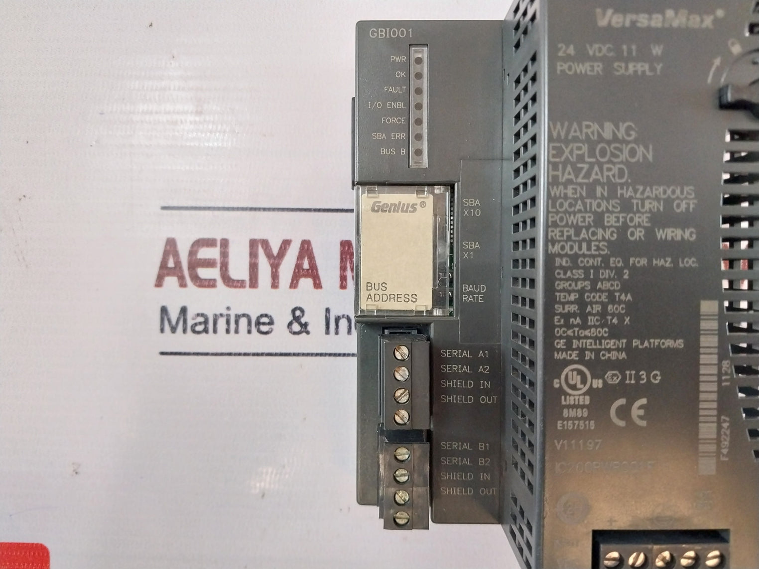 General Electric Ic200Pwr001F Versamax Power Supply Module 24Vdc 11W