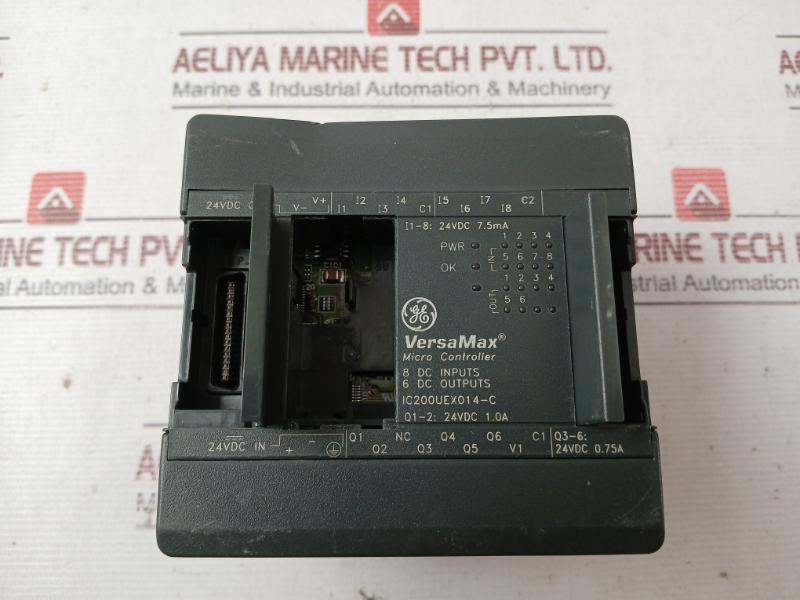 General Electric Ic200Uex014-c Versamax Micro Controller E157515 24Vdc 7.5Ma