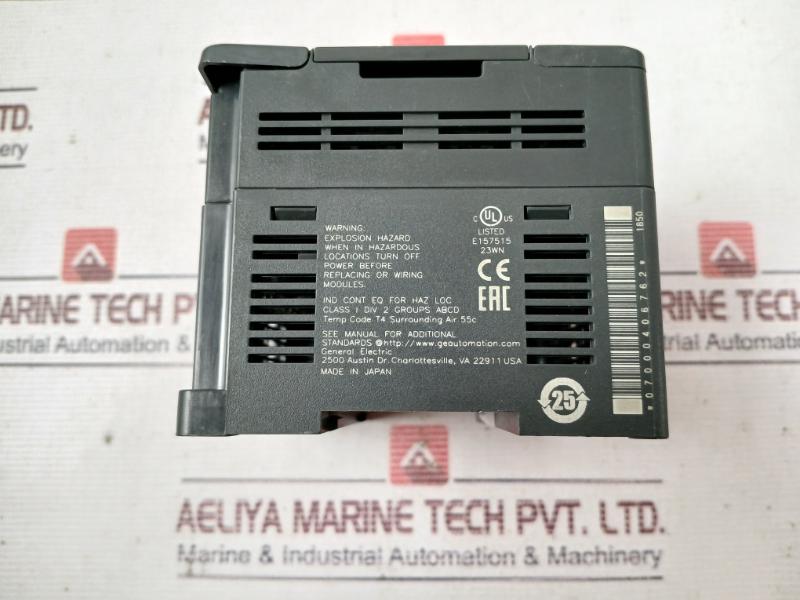 General Electric Ic200Uex014-c Versamax Micro Controller E157515 24Vdc 7.5Ma