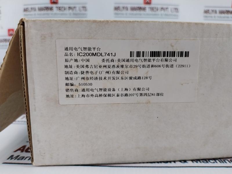 General Electric Ic200Mdl741J Versamax Output Module 24Vdc 0.5A