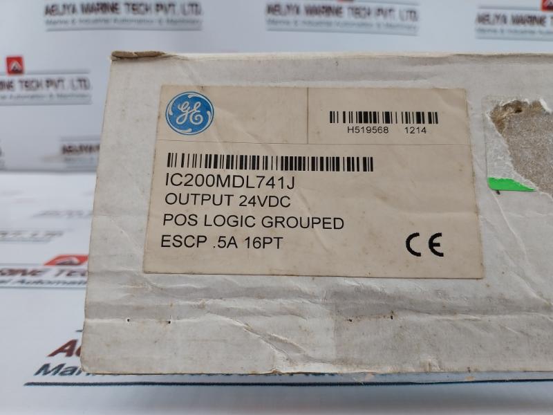 GENERAL ELECTRIC IC200MDL741J VersaMax Output Module 24VDC 0.5A