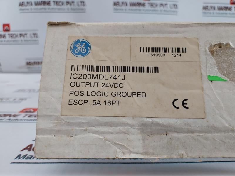 General Electric Ic200Mdl741J Versamax Output Module 24Vdc 0.5A