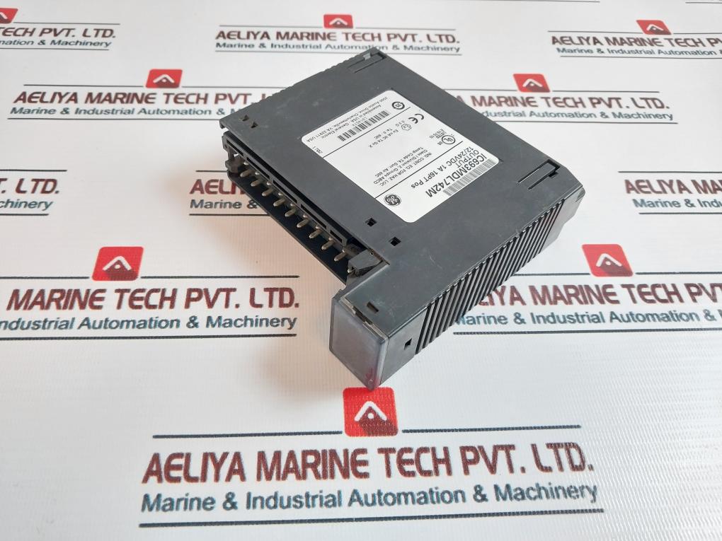 General Electric Ic693Mdl742M 12/24Vdc 1A 16Pt Pos Output Module