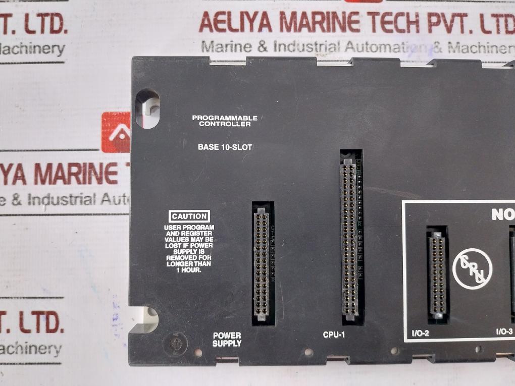 General Electric Ic693chs391n Programmable Controller Base 10-slot