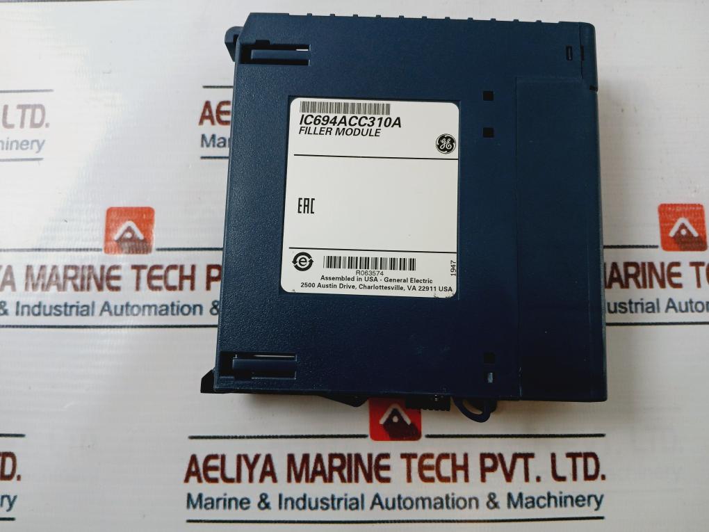General Electric Ic694Acc310A Plc Filler Module