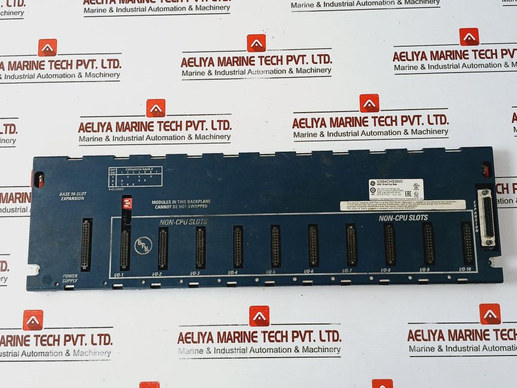 General Electric Ic694chs392c Rx3i 10-slot Expansion Base