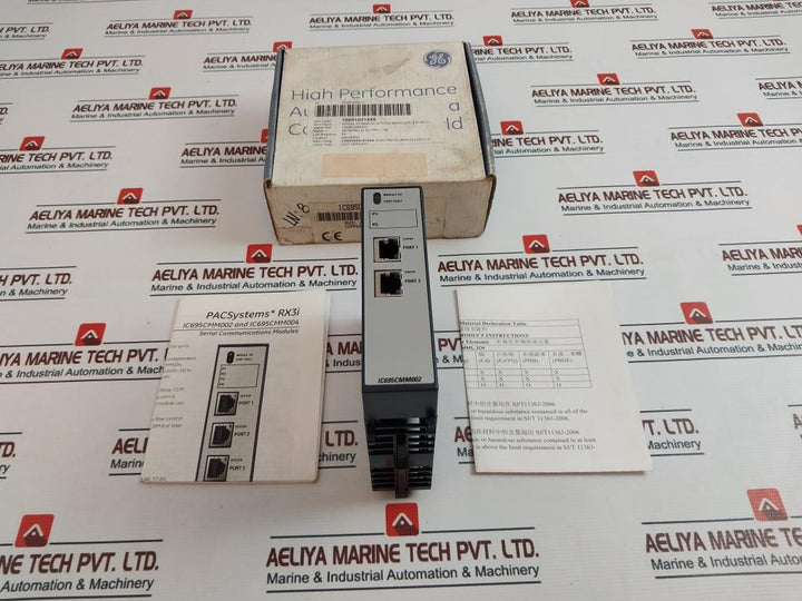 General Electric Ic695Cmm002 Serial Communication Module, 2 Ports
