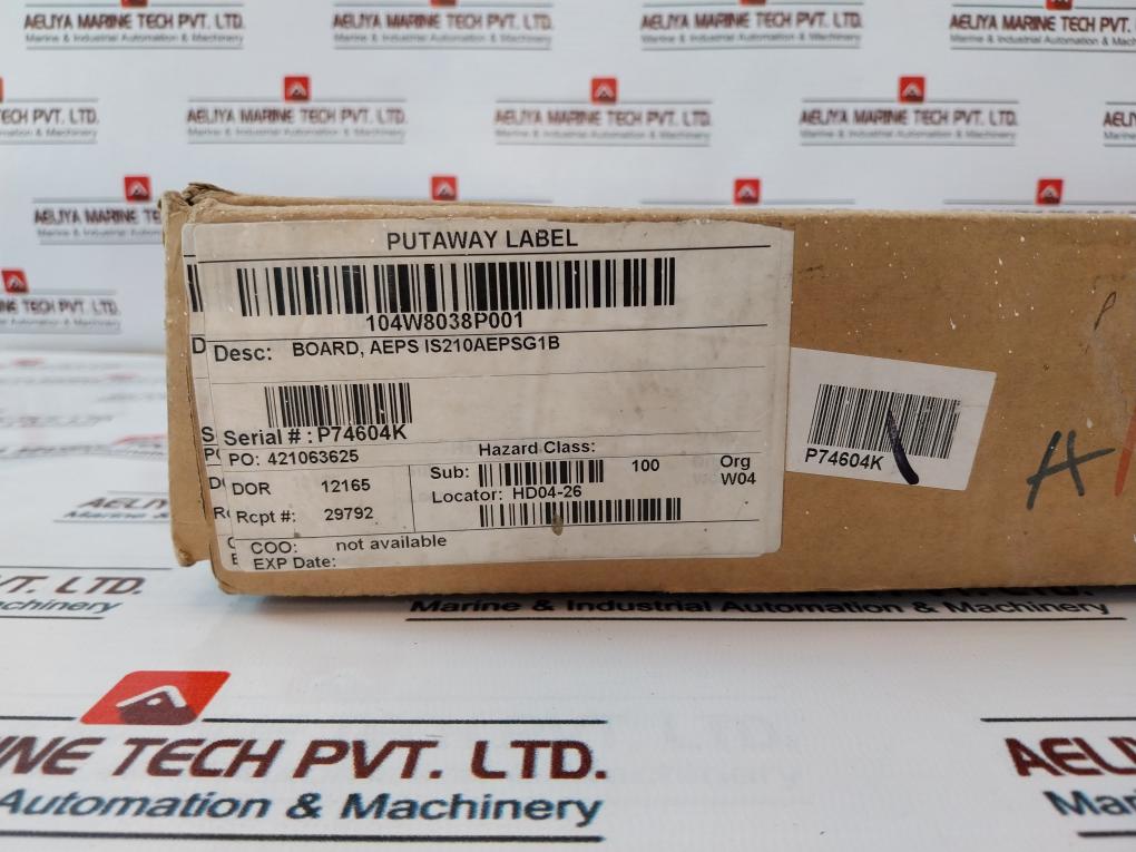 General Electric Is210Aepsg1B Aeps Board