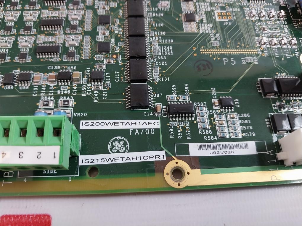 General Electric Is210bppch1aca Printed Circuit Board Is200wetah1afc