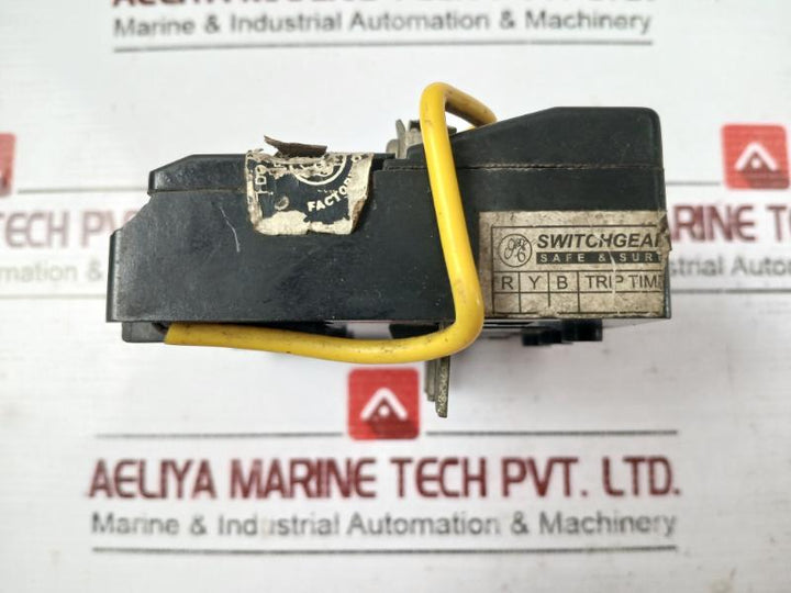 General Electric Max.35A Switchgear Backup Fuse 11-18