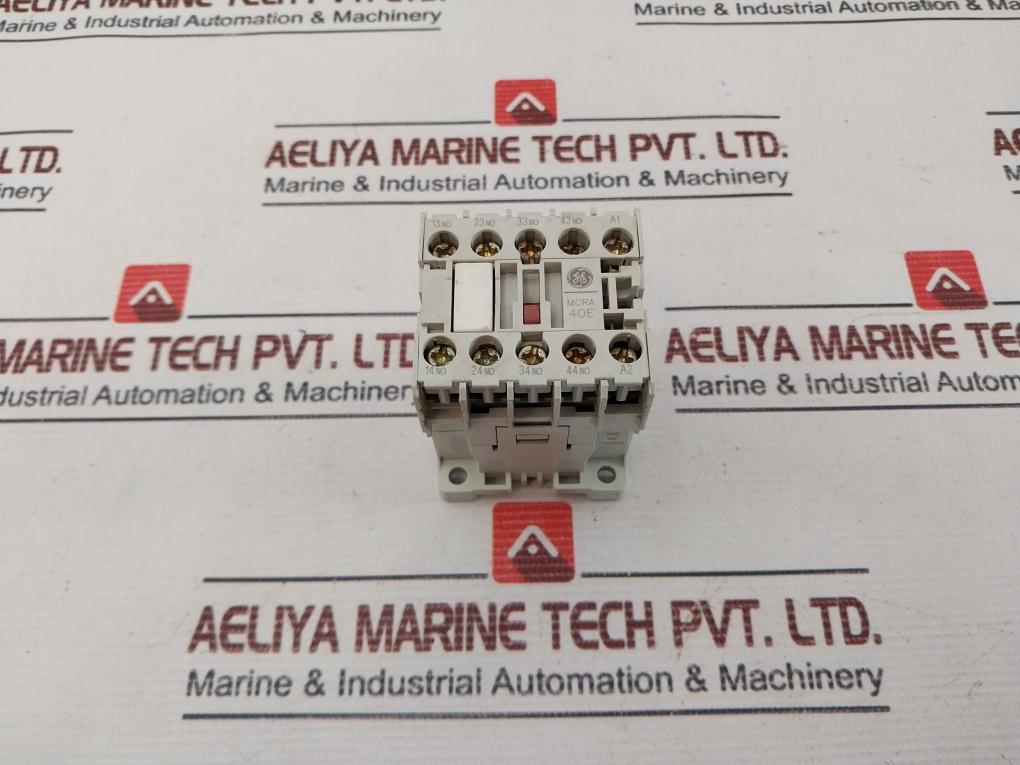 General Electric Mcra040At Auxiliary Contactor 750V 16A