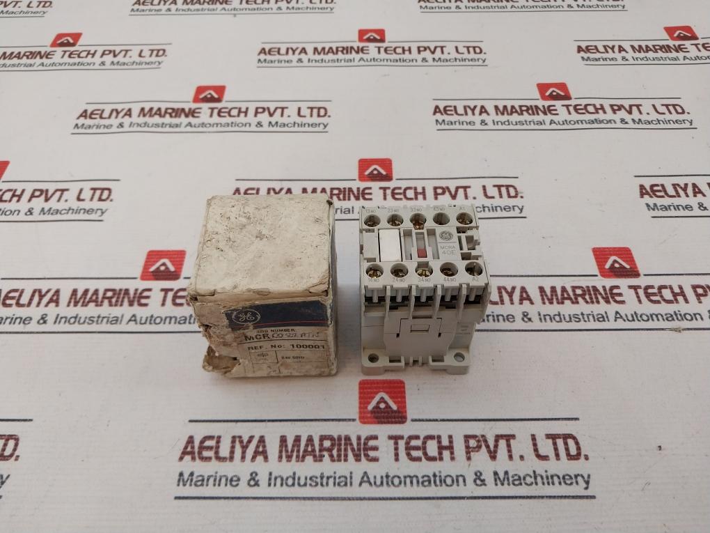 General Electric Mcra040At Auxiliary Contactor 750V 16A