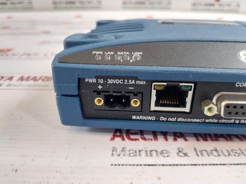 General Electric Mds Sd4 Long Range Ip/Ethernet Communication Module 10-30 Vdc 2.5A Max