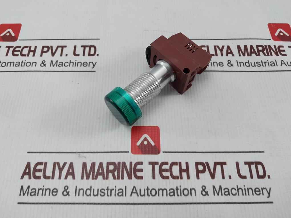 General Electric P9Pdnv0 Green Pilot Light Ba9S 2W 250V Max 4Kv