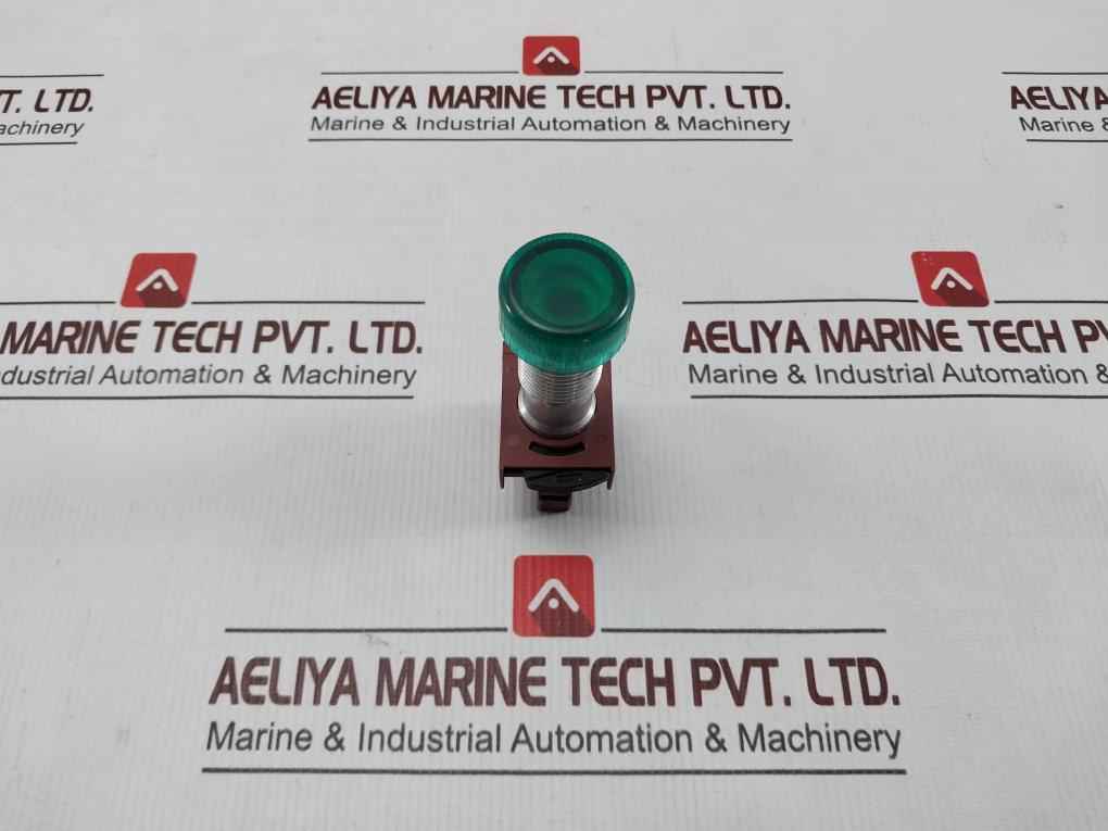 General Electric P9Pdnv0 Green Pilot Light Ba9S 2W 250V Max 4Kv