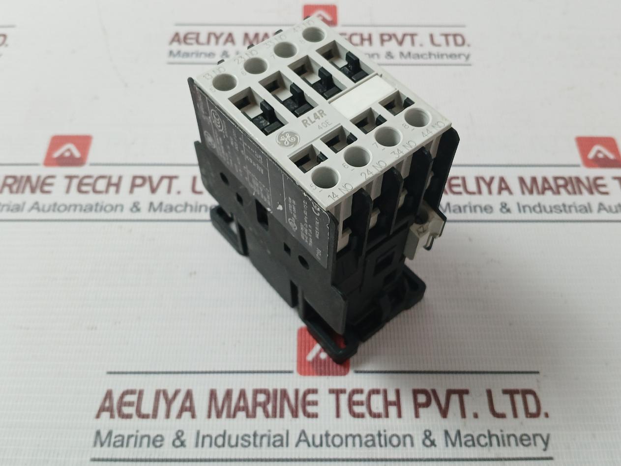 General Electric Rl4Ra040T Auxiliary Contactor Relay Ac15/Ac11 230V 50Hz Lb1A6