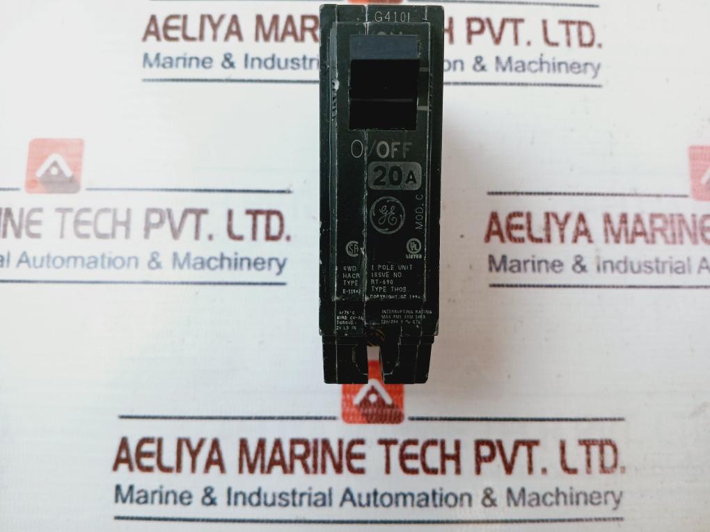 General Electric Rt-690 Ge Circuit Breaker Swd 1-pole Unit 60/75C