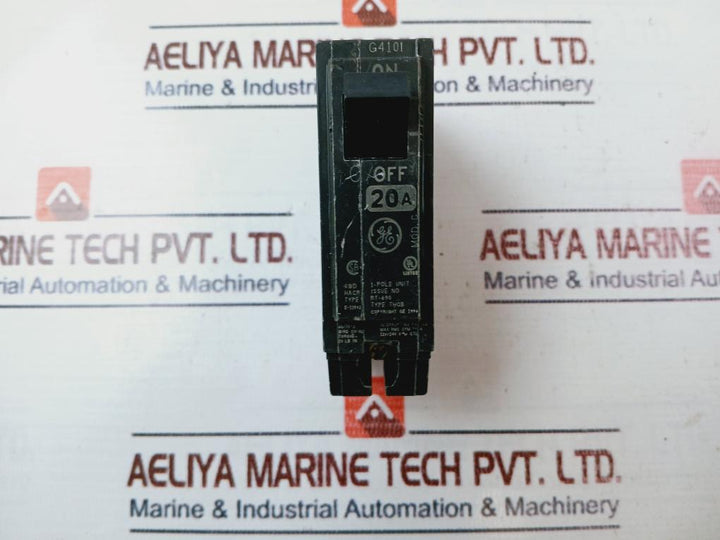General Electric Rt-690 Circuit Breaker Swd 1-pole Unit 60/75C 10Ka 120/240V