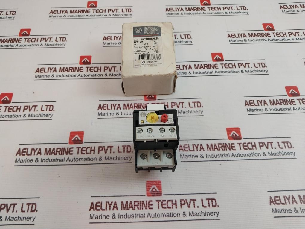 General Electric Rt1W Overload Relay