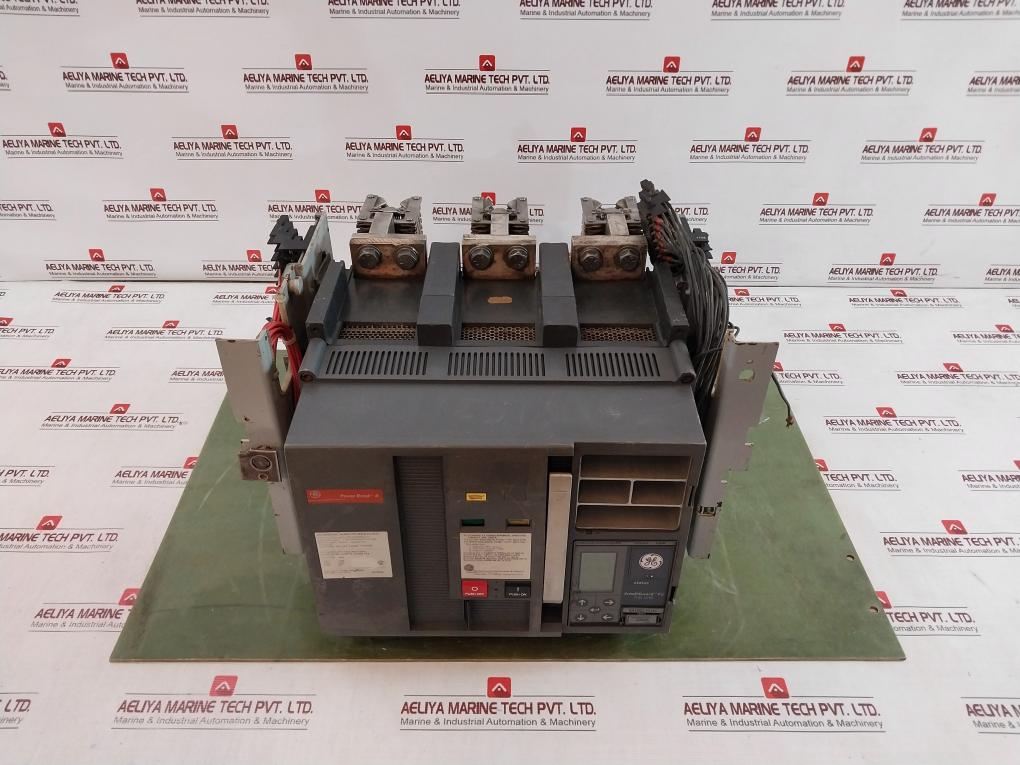 General Electric Shd20B220 3-pole Power Break Ii Circuit Breaker 10054602P1-b
