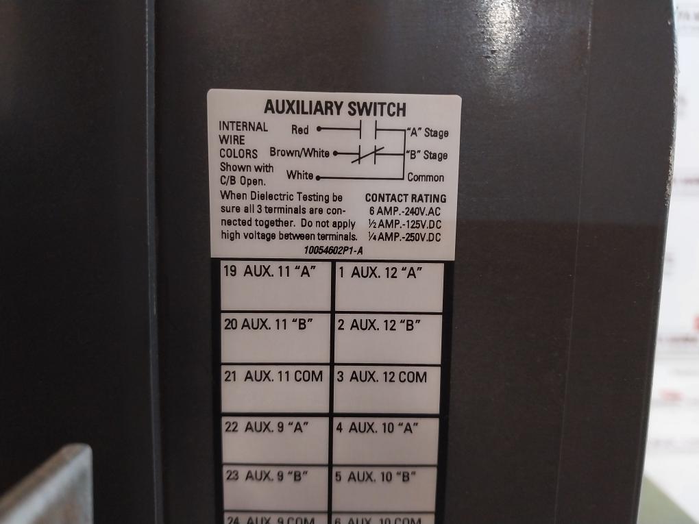 General Electric Shd20B220 3-pole Power Break Ii Circuit Breaker 10054602P1-b