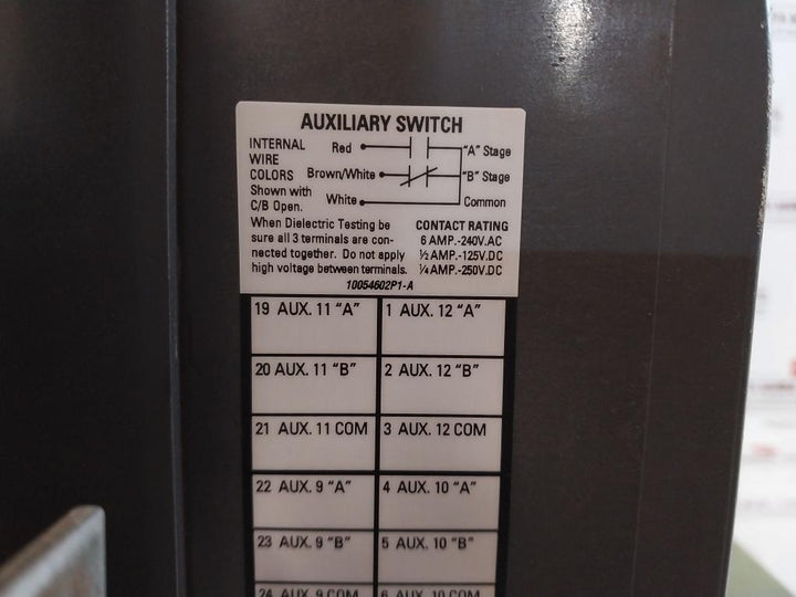General Electric Shd20B220 3-pole Power Break Ii Circuit Breaker 10054602P1-b