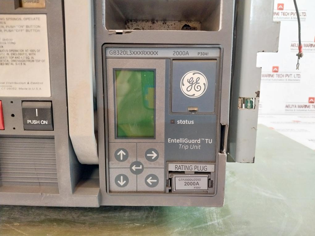 General Electric Shd20B220 3-pole Power Break Ii Circuit Breaker 10054602P1-b