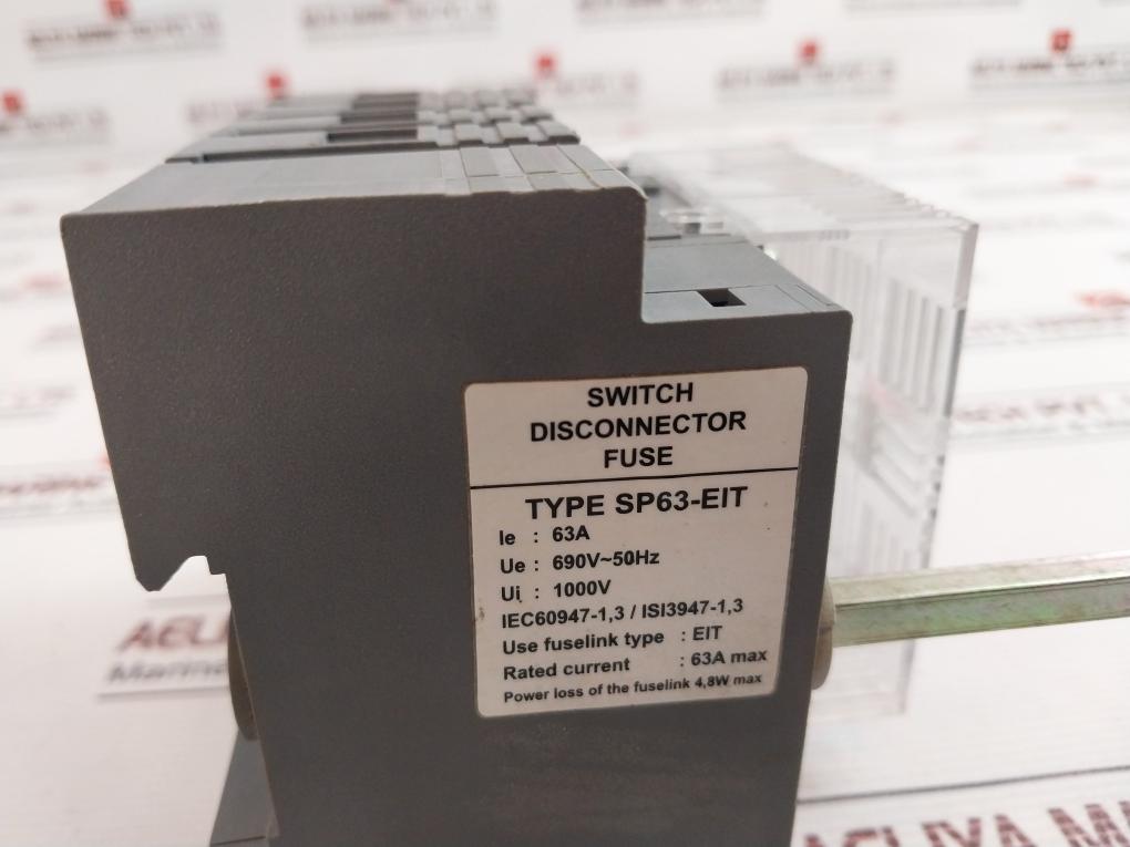 General Electric SP63-EIT Switch Disconnector Fuse 63A