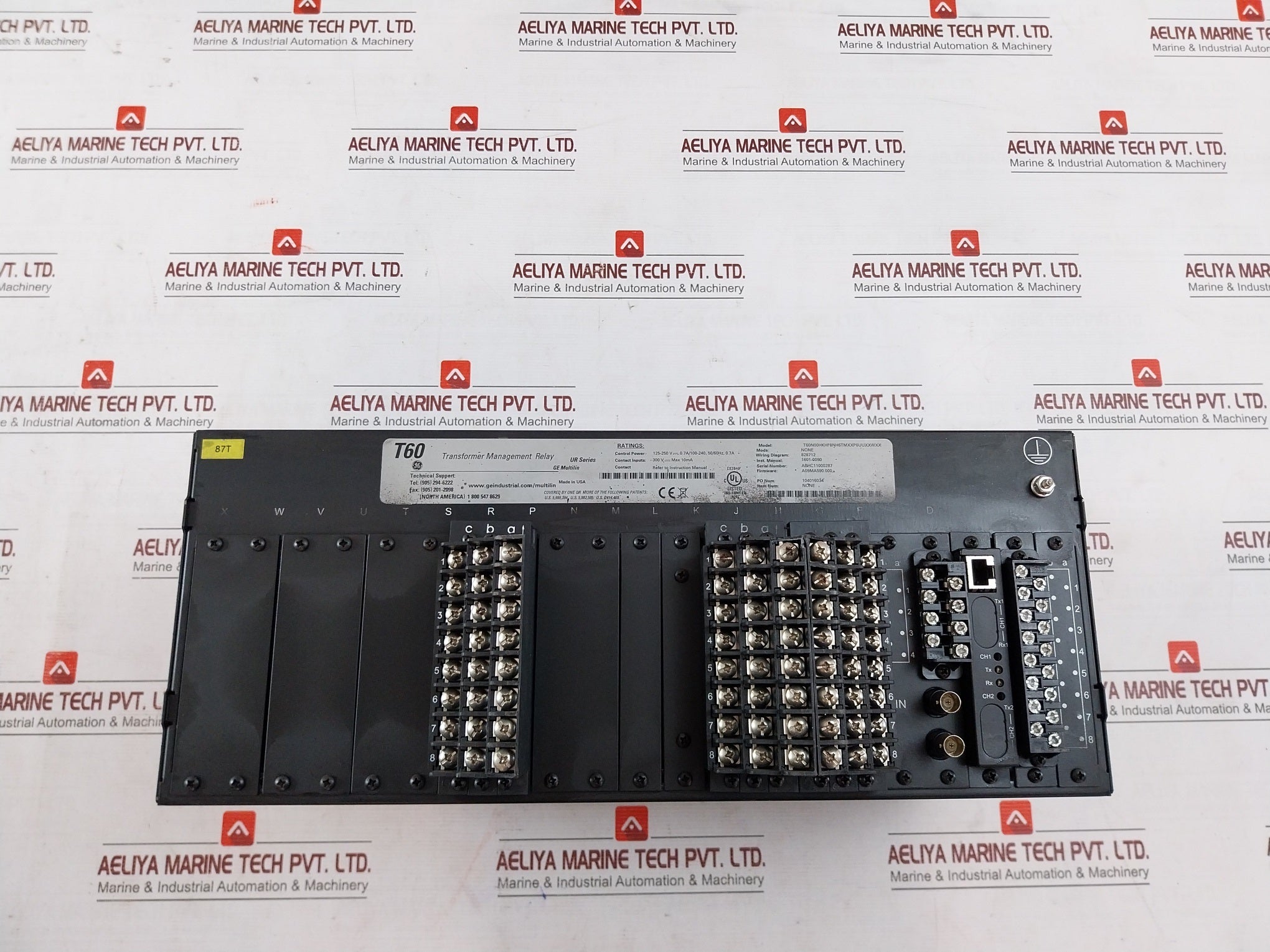 General Electric T60N00Hkhf8Nh6Tmxxp6Uuxxwxx Ur Series Transformer Management Relay