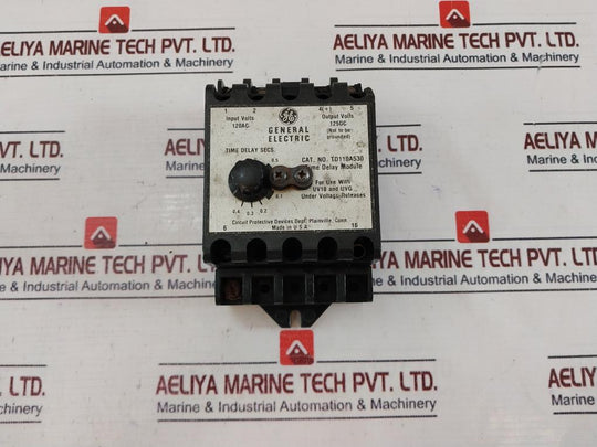 General Electric Td110A530 Time Delay Module 120Ac