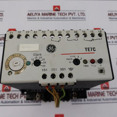 General Electric Te7Cj Relay With Be 627, 910-341-761 Current Transformer
