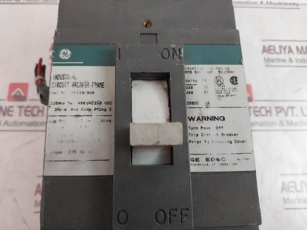 General Electric Tfk224F000 Circuit Breaker 2 Pole