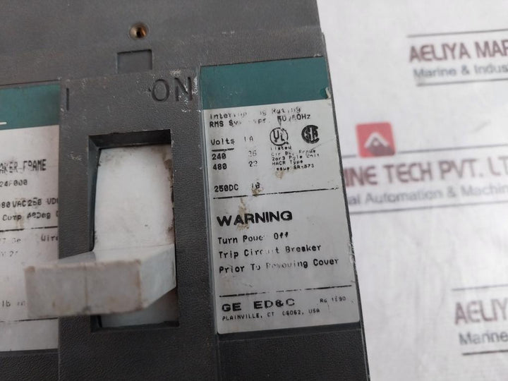 General Electric Tfk224F000 Circuit Breaker 2 Pole
