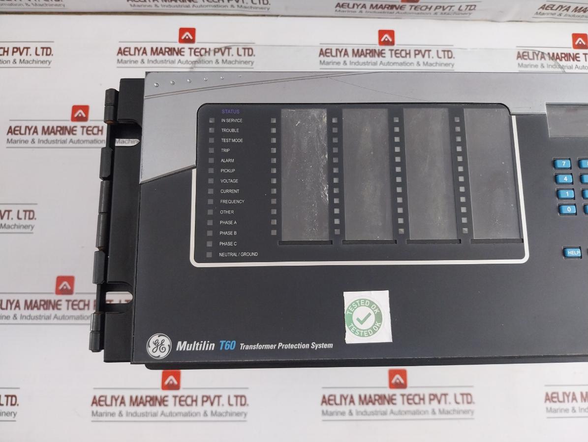 General Electric Transformer Management Relay T60Uj3Hkhf8Nh6Dm8Lp67U67Wxx