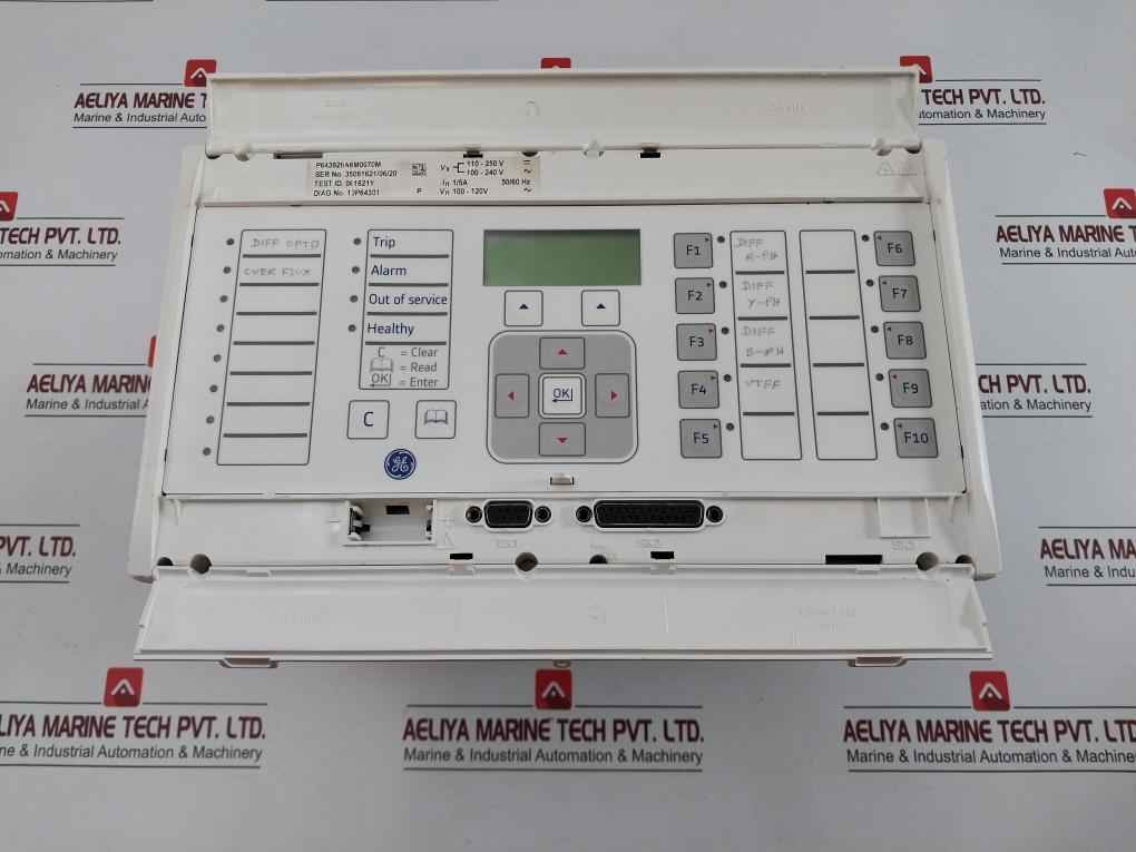 General Electric Transformer Protection Relay 50/60Hz P643926A6M0070M 100-240V