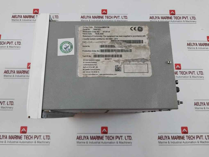 General Electric Transformer Protection Relay 50/60Hz P643926A6M0070M 100-240V