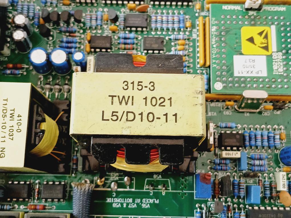General Electric TWI 1021 L5/D10-11 Printed Circuit Board