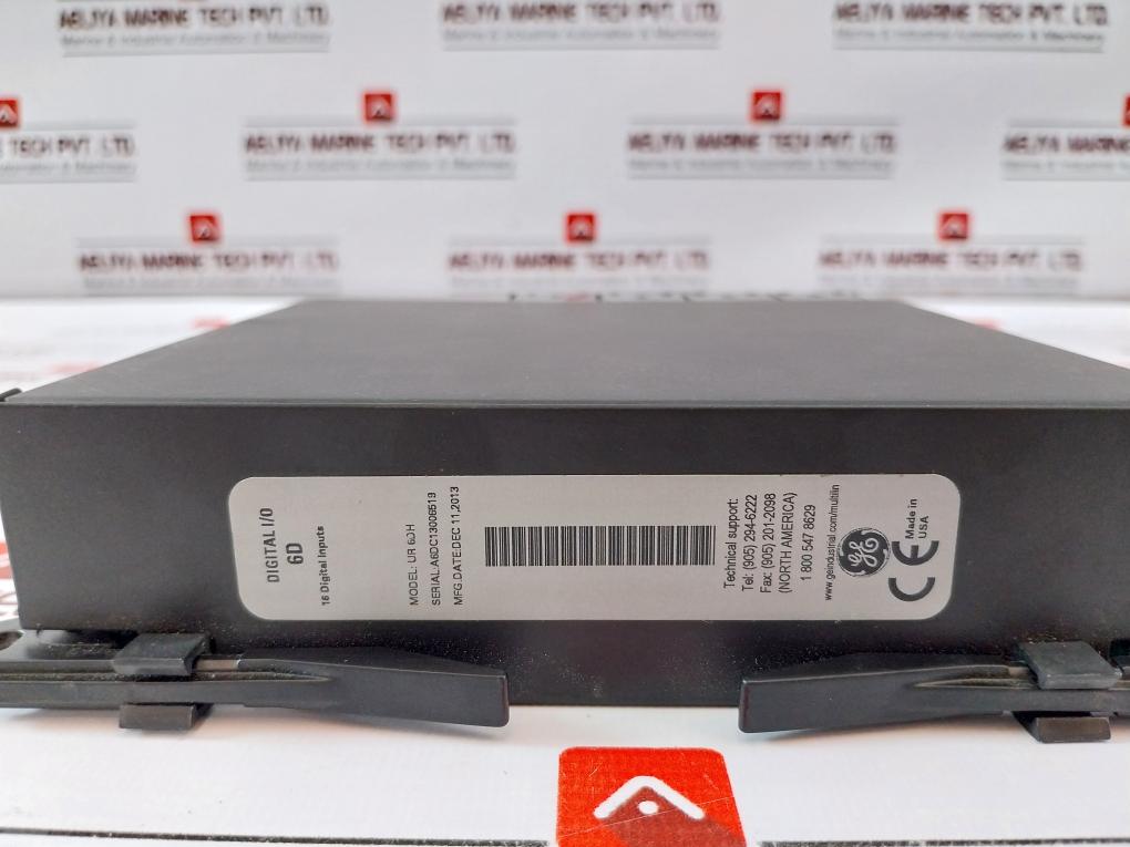 GE Multilin UR 6DH Digital Input/Output Module 12A0-0006-C6 01/01 - Aeliya Marine Tech