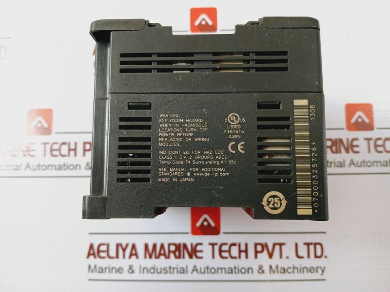 General Electric Versamax Ic200Udr001-dl Micro Controller 100-240Vac 24Vdc