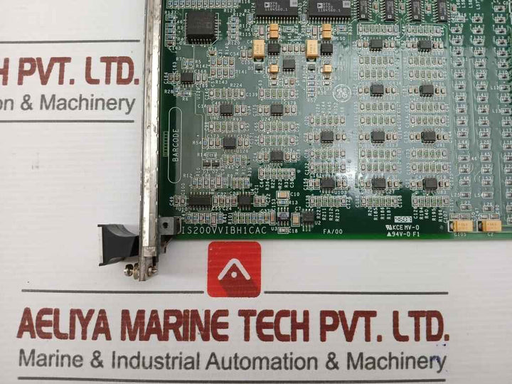 General Electric Vibration Monitoring Board Part No: Is200Vvibh1Cac