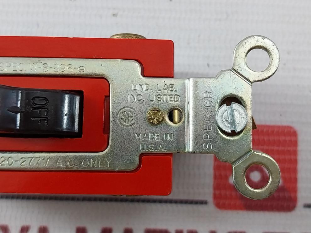 General Electric W-s-896-e Light Switch Fed Spec W-s-896-e