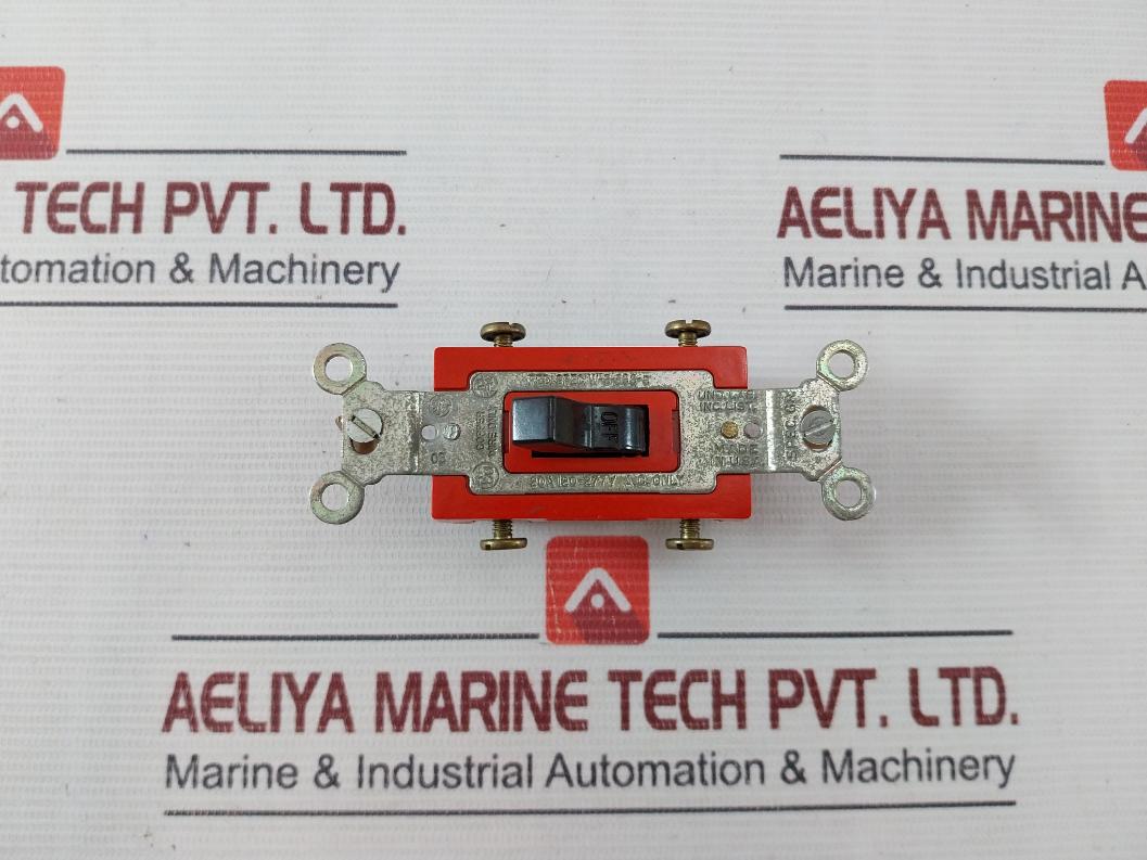 General Electric W-s-896-e Light Switch Fed Spec W-s-896-e