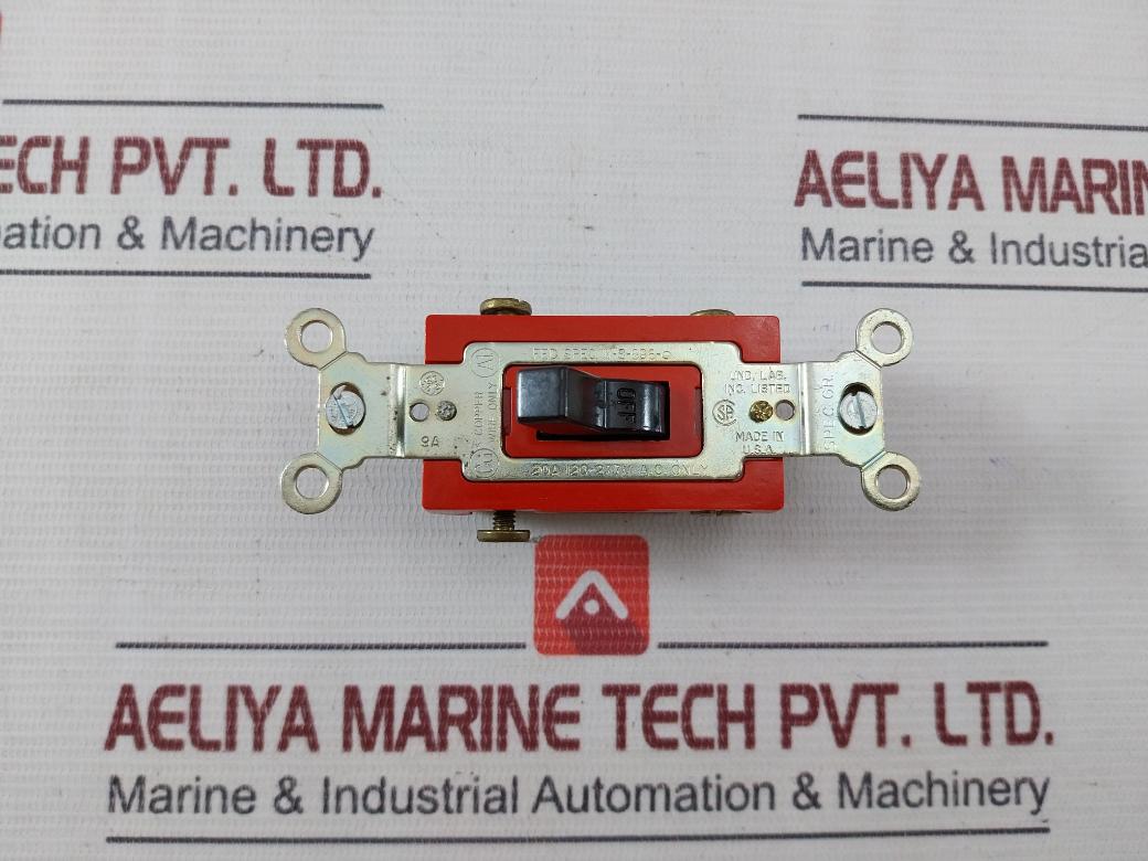 General Electric W-s-896-e Light Switch Fed Spec W-s-896-e