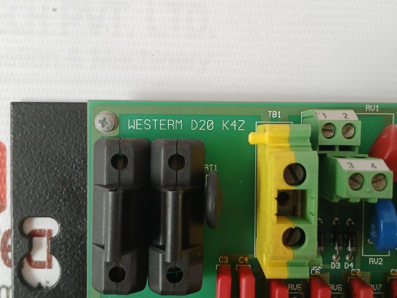 General Electric Westerm D20 K4Z Mounted Output Module 508-0102/517-0242 220V