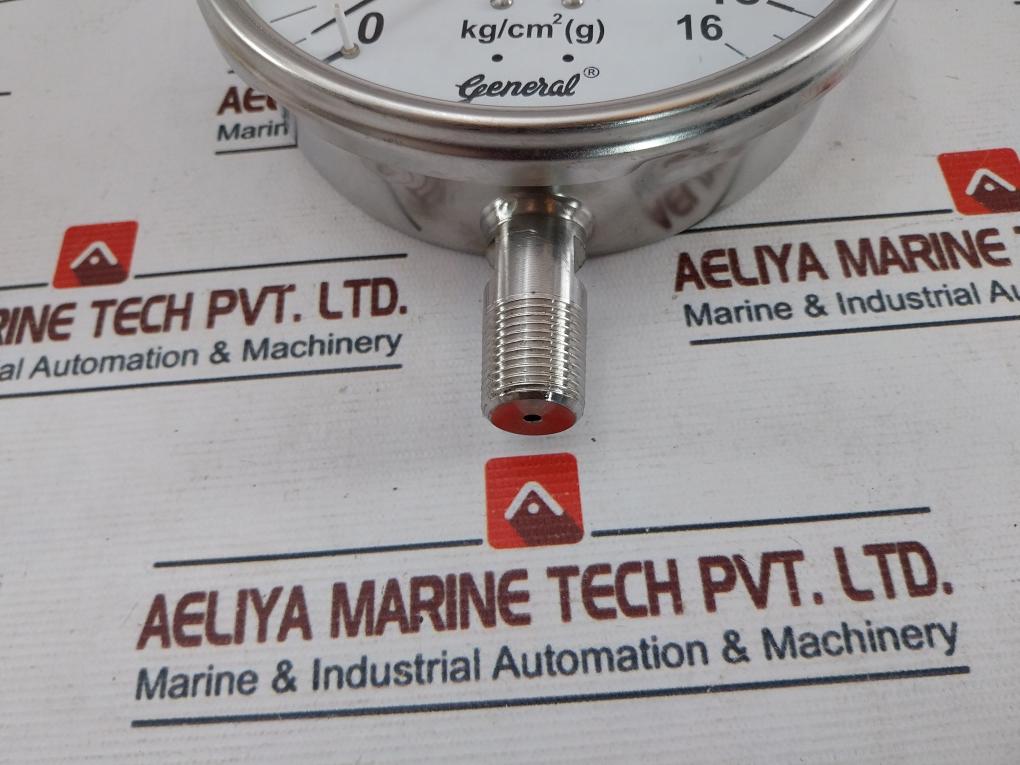 General Instruments Bspg-v Pressure Gauge 0-16 Kg/Cm2