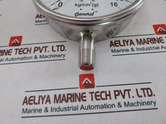 General Instruments Bspg-v Pressure Gauge 0-16 Kg/Cm2