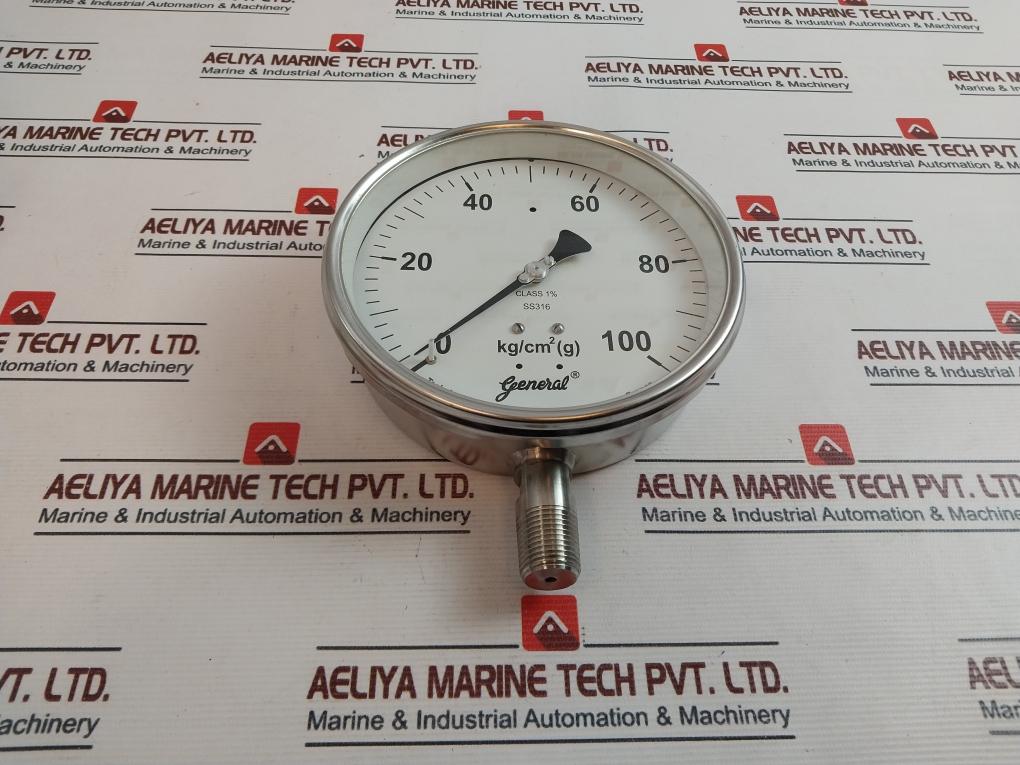 General Instruments Bspg-v Pressure Gauge 0-100 Kg/Cm2 (G)